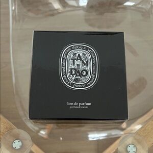 Diptyque Tam Dao Perfumed Bracelet - Black and Silver